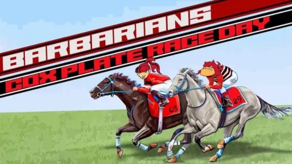 barbarians r.u.f.c cox plate raceday